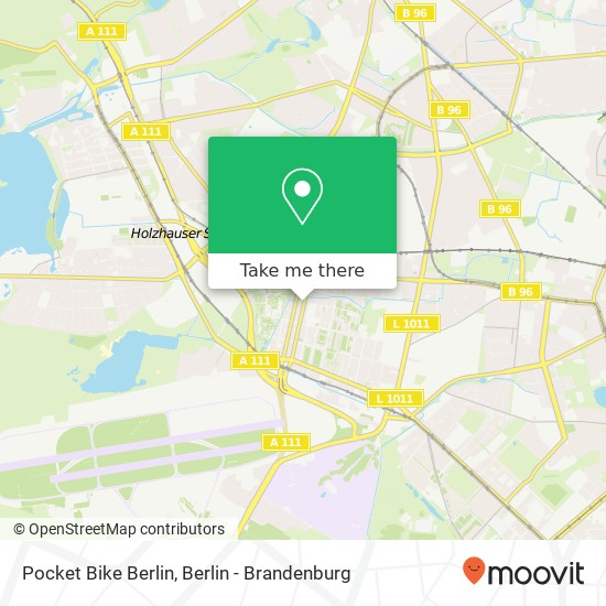 Карта Pocket Bike Berlin, Eichborndamm 59
