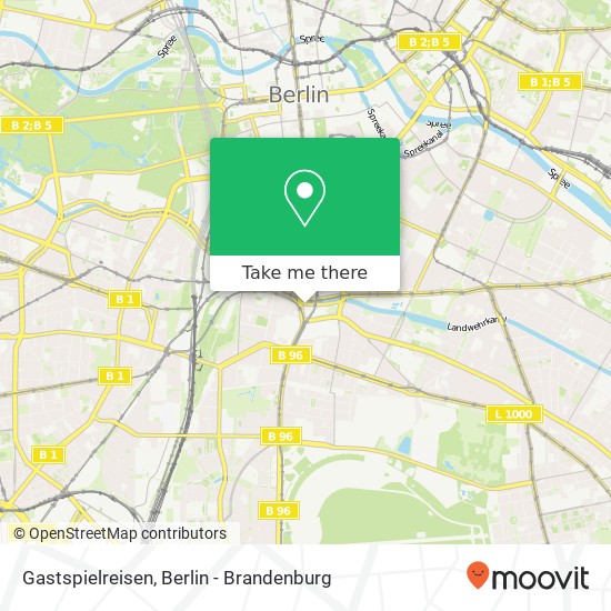 Gastspielreisen, Tempelhofer Ufer 1A map