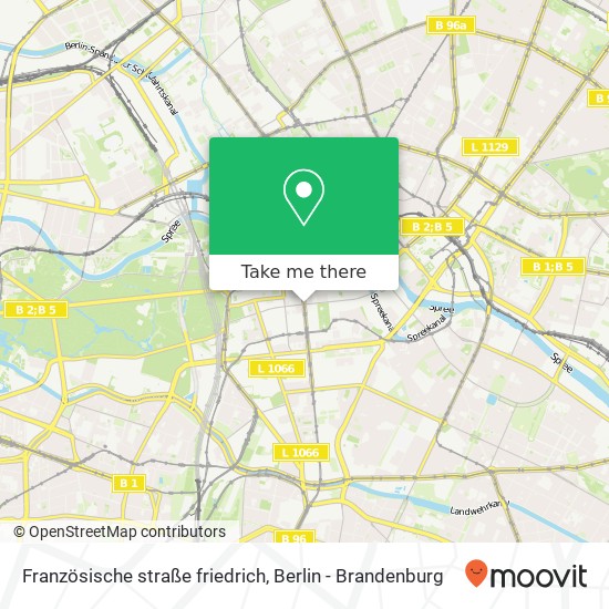 Französische straße friedrich, Mitte, 10117 Berlin map