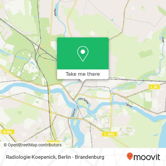 Radiologie-Koepenick, Bahnhofstraße map