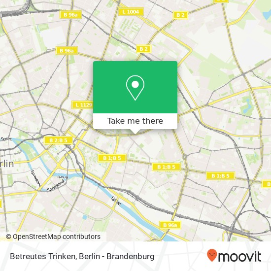 Betreutes Trinken map