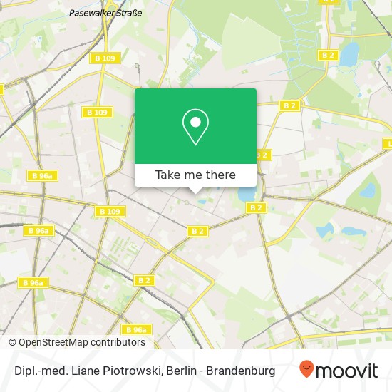 Dipl.-med. Liane Piotrowski, Schönstraße map