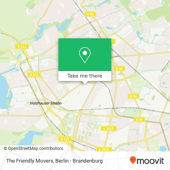 The Friendly Movers, Holzhauser Straße map