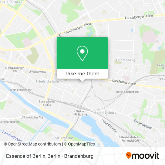Карта Essence of Berlin
