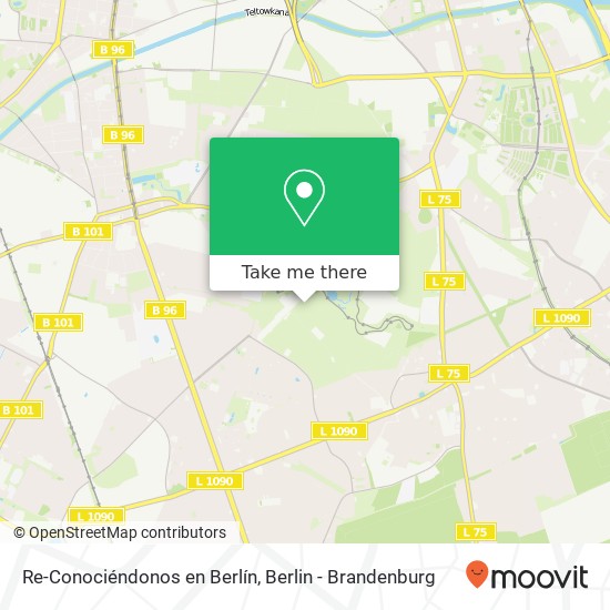 Карта Re-Conociéndonos en Berlín, Birne