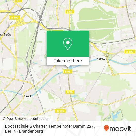 Bootsschule & Charter, Tempelhofer Damm 227 map