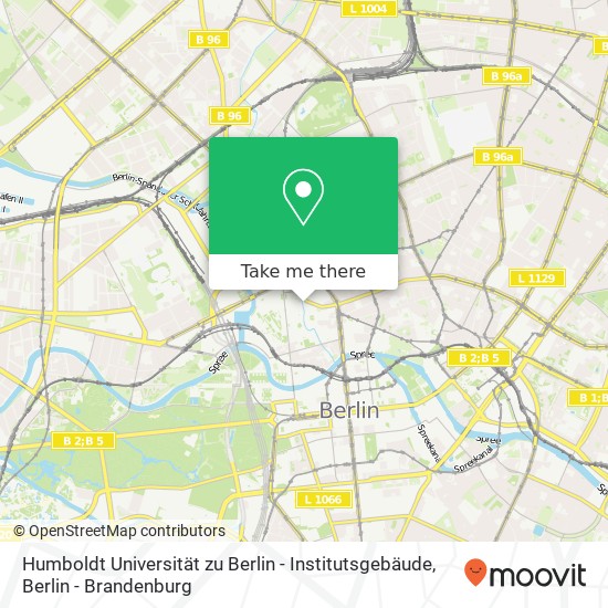 Humboldt Universität zu Berlin - Institutsgebäude, Philippstraße map