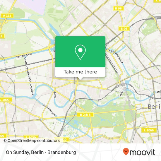 On Sunday, Turmstraße 25 map