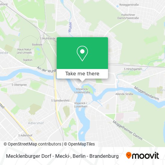 Карта Mecklenburger Dorf - Mecki-