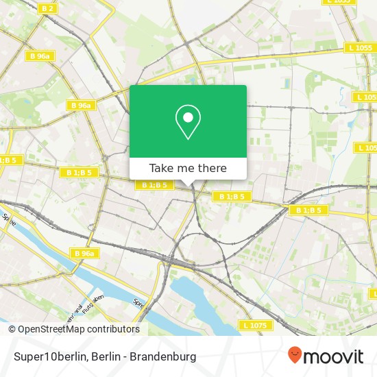 Super10berlin, Frankfurter Allee 111 map