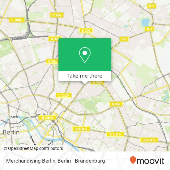 Merchandising Berlin map