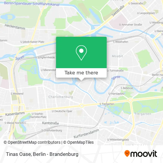 Карта Tinas Oase