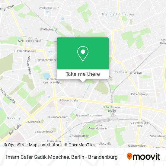 Imam Cafer Sadik Moschee map