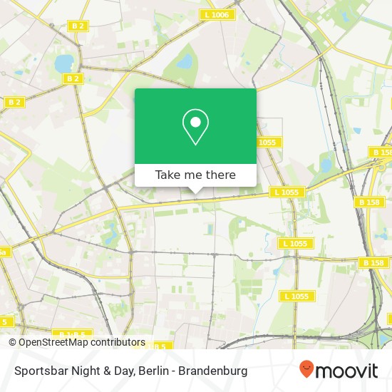 Sportsbar Night & Day map