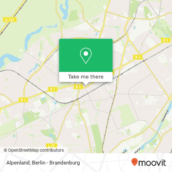 Alpenland, Berliner Straße 11 map