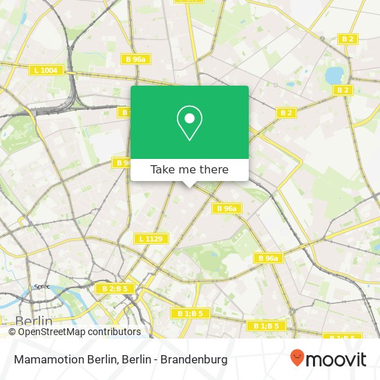 Mamamotion Berlin, Chodowieckistraße 32 map