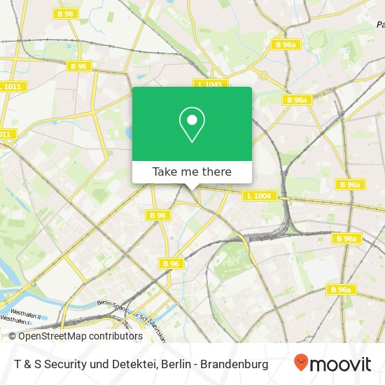 T & S Security und Detektei, Schwedenstraße 5 map