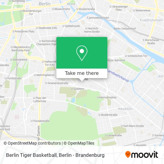 Карта Berlin Tiger Basketball