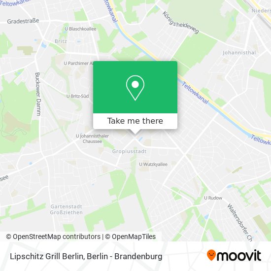 Lipschitz Grill Berlin map