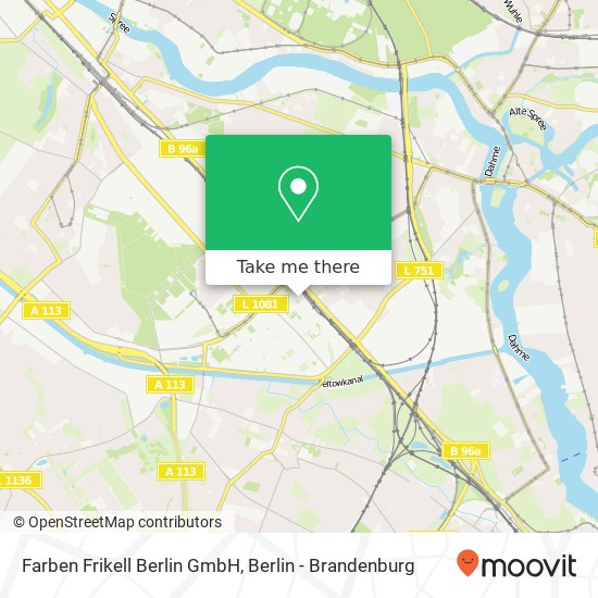 Farben Frikell Berlin GmbH, Ernst-Augustin-Straße 1 map