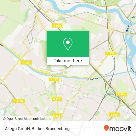 Allego GmbH map