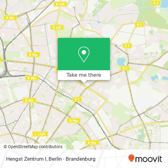 Hengst Zentrum I map