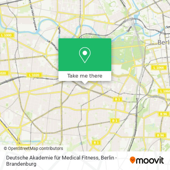 Карта Deutsche Akademie für Medical Fitness