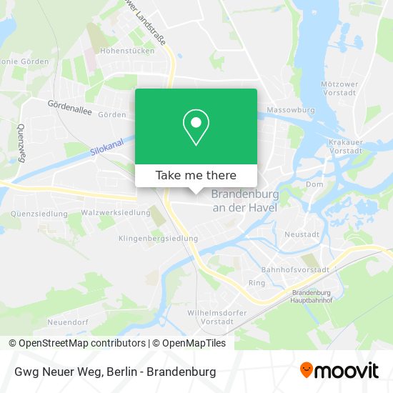Карта Gwg Neuer Weg