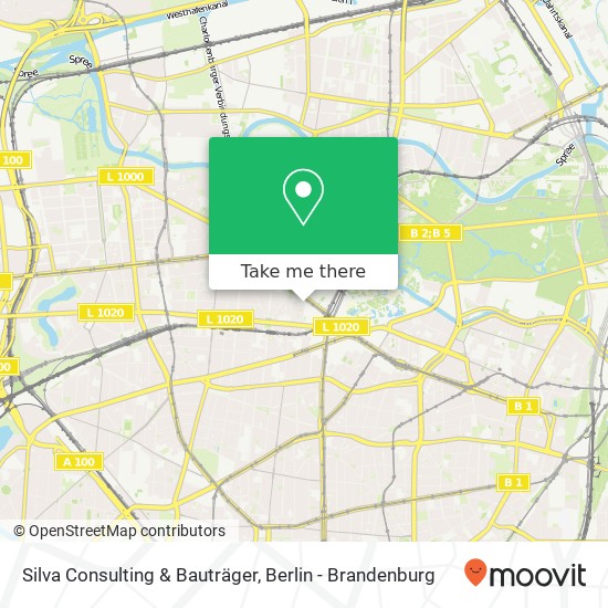 Silva Consulting & Bauträger map