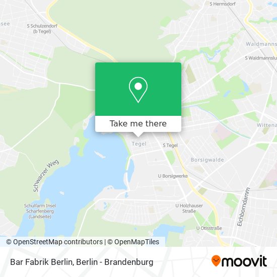 Карта Bar Fabrik Berlin