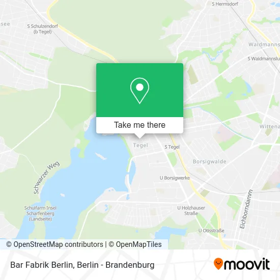 Карта Bar Fabrik Berlin