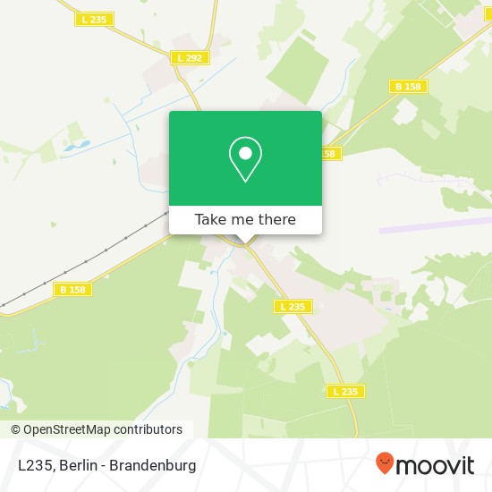 L235, 16356 Werneuchen map
