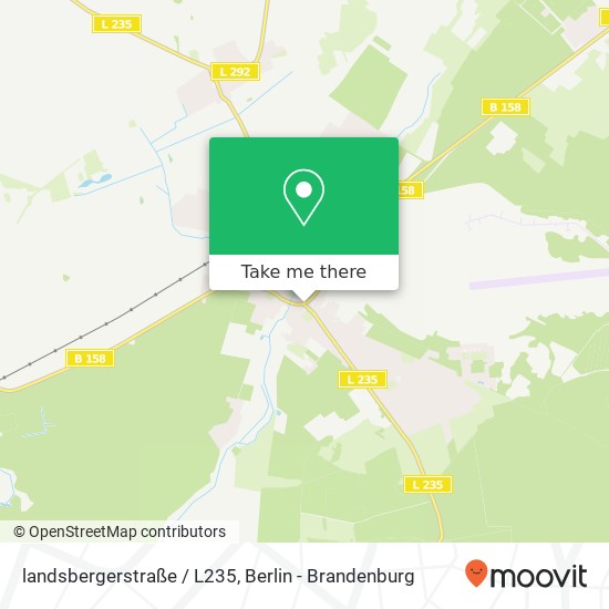 landsbergerstraße / L235, 16356 Werneuchen map