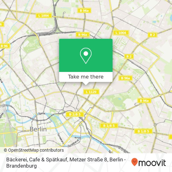 Bäckerei, Cafe & Spätkauf, Metzer Straße 8 map