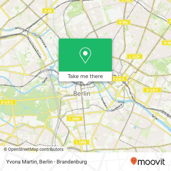 Карта Yvona Martin, Georgenstraße