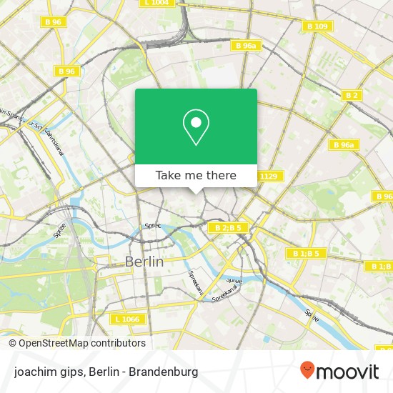 joachim gips, Mitte, 10119 Berlin map
