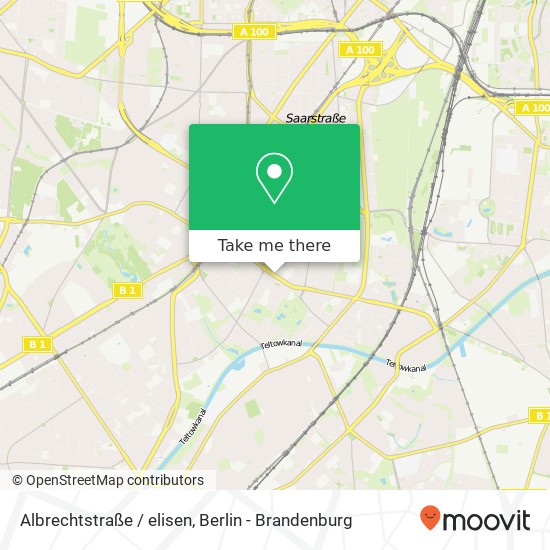 Albrechtstraße / elisen, Steglitz, 12169 Berlin map