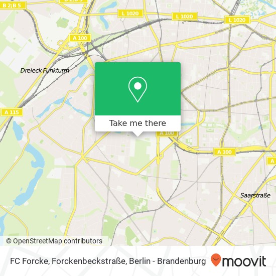 FC Forcke, Forckenbeckstraße map