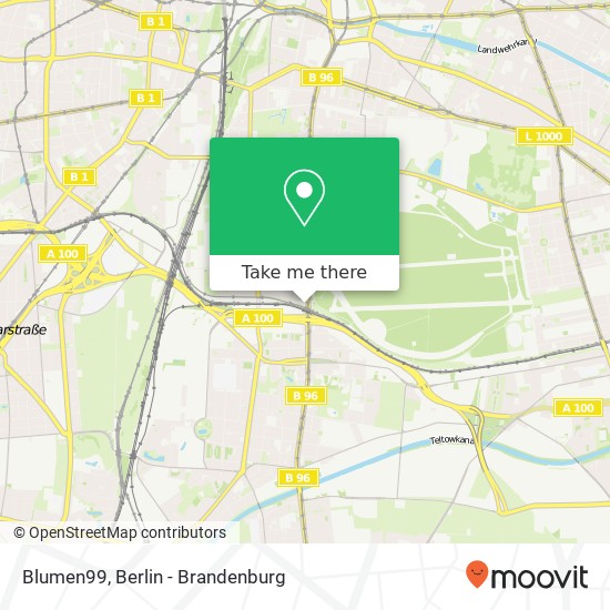 Карта Blumen99, Tempelhofer Damm 106