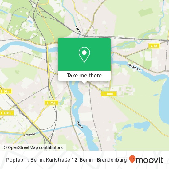 Popfabrik Berlin, Karlstraße 12 map