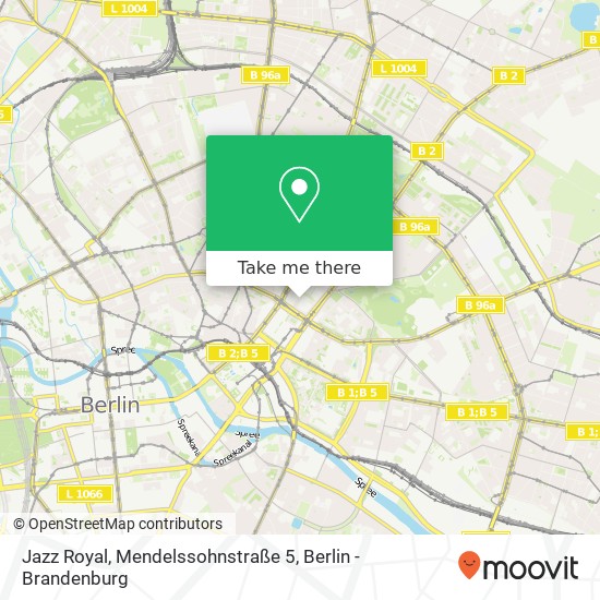 Jazz Royal, Mendelssohnstraße 5 map