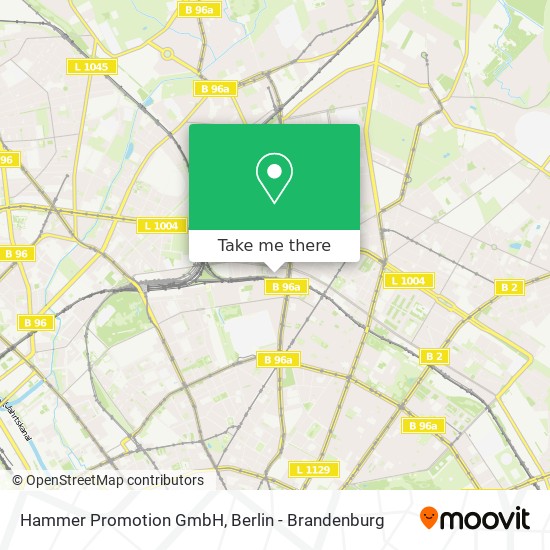 Hammer Promotion GmbH map