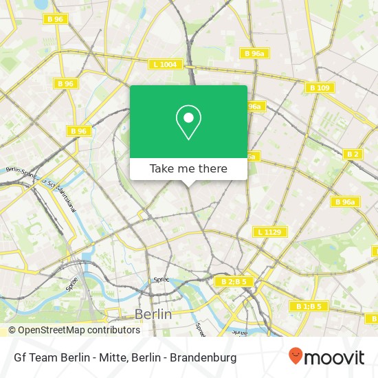Gf Team Berlin - Mitte, Brunnenstraße 39 map