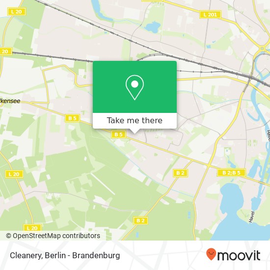 Карта Cleanery, Loschwitzer Weg 19