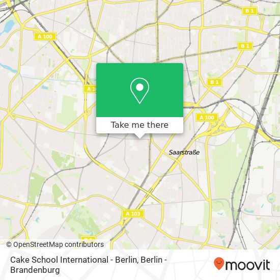 Cake School International - Berlin, Wiesbadener Straße 83 map