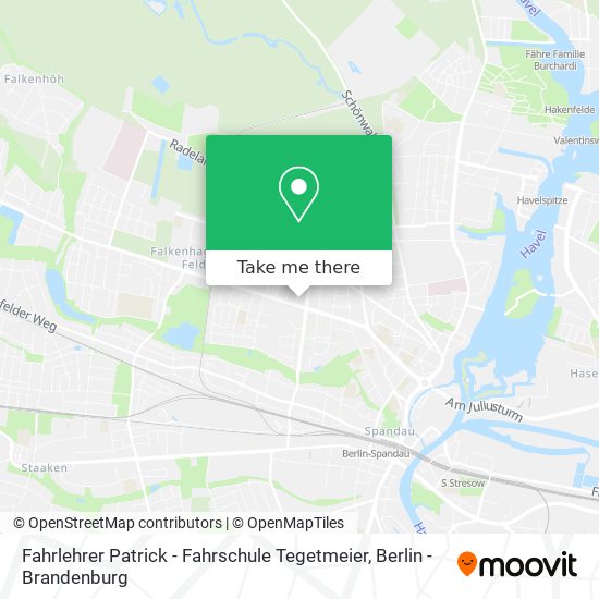 Карта Fahrlehrer Patrick - Fahrschule Tegetmeier