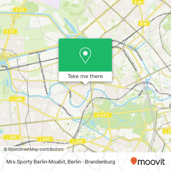 Mrs.Sporty Berlin-Moabit, Bochumer Straße 22 map