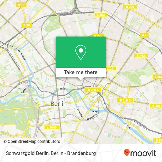 Schwarzgold Berlin, Sophienstraße 7 map
