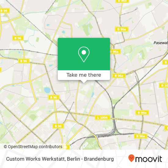 Custom Works Werkstatt, Kühnemannstraße map