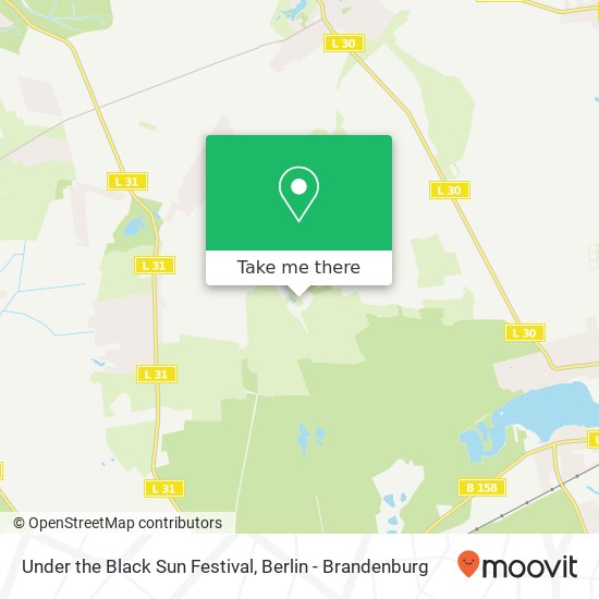 Under the Black Sun Festival map